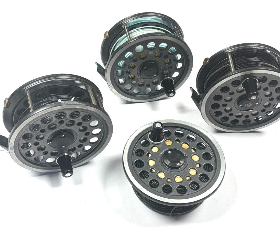 Trio Of JW Youngs Salmon Reels 1500 Series