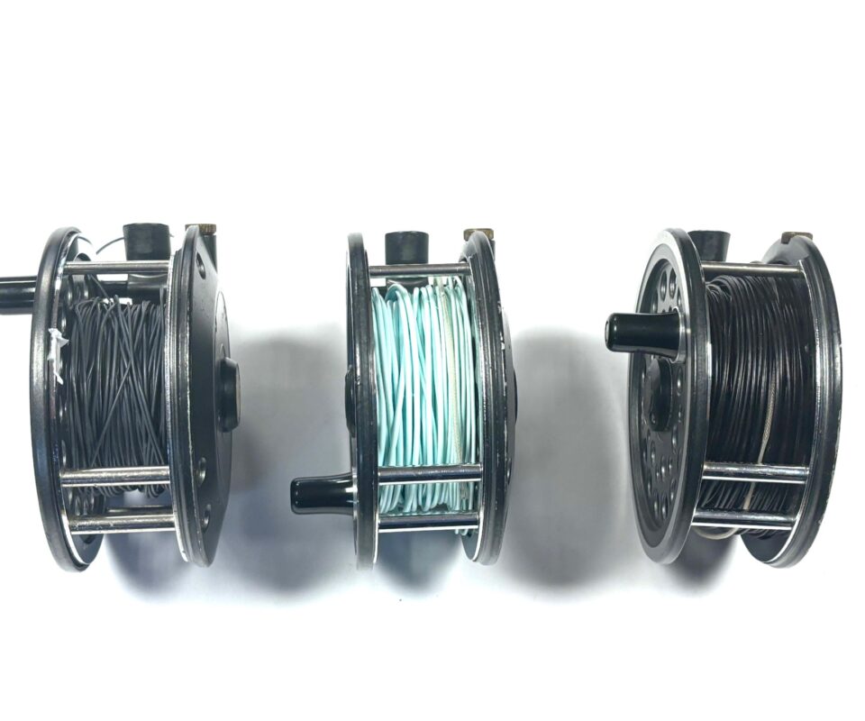 Trio Of JW Youngs Salmon Reels 1500 Series