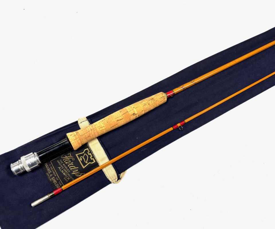 Hardy The Palakona 8' 2 piece split cane trout fly rod #7 fine with bag