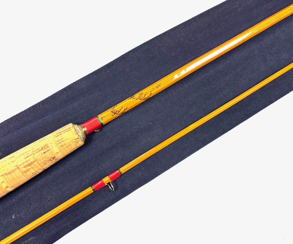 Hardy The Palakona 8' 2 piece split cane trout fly rod #7 fine with bag