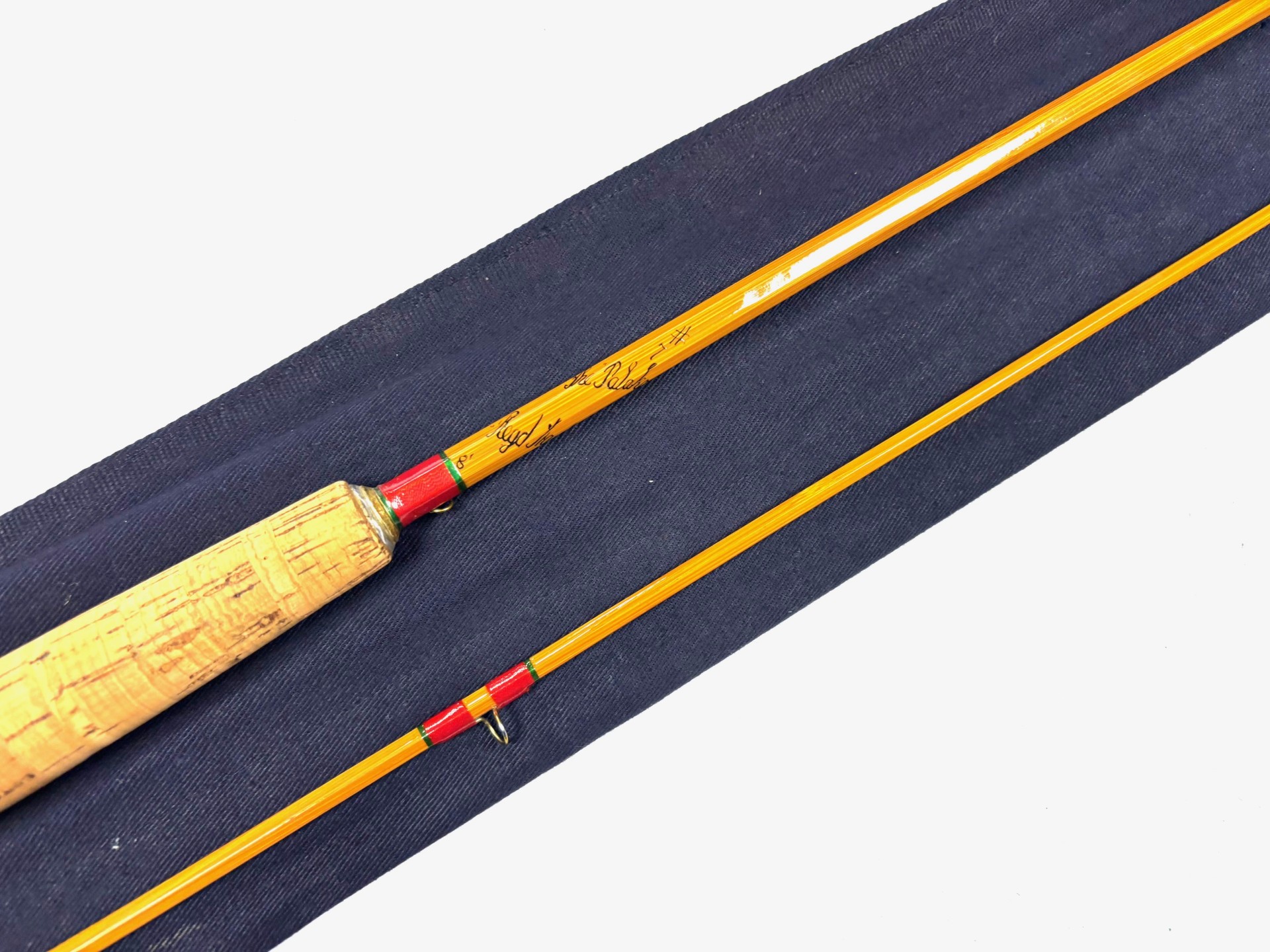 Hardy The Palakona 8' 2 piece split cane trout fly rod #7 fine