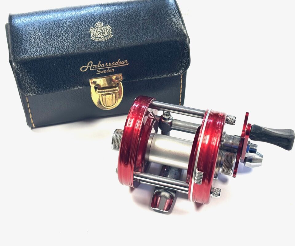 Abu Ambassadeur 5000 Sweden reel with case