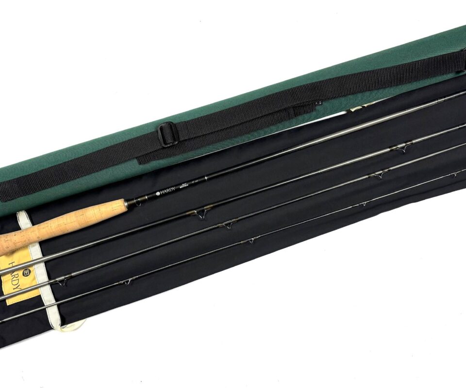 Hardy Jet Sintrix 10' 4 piece carbon travel fly rod #3 With Bag And Tube
