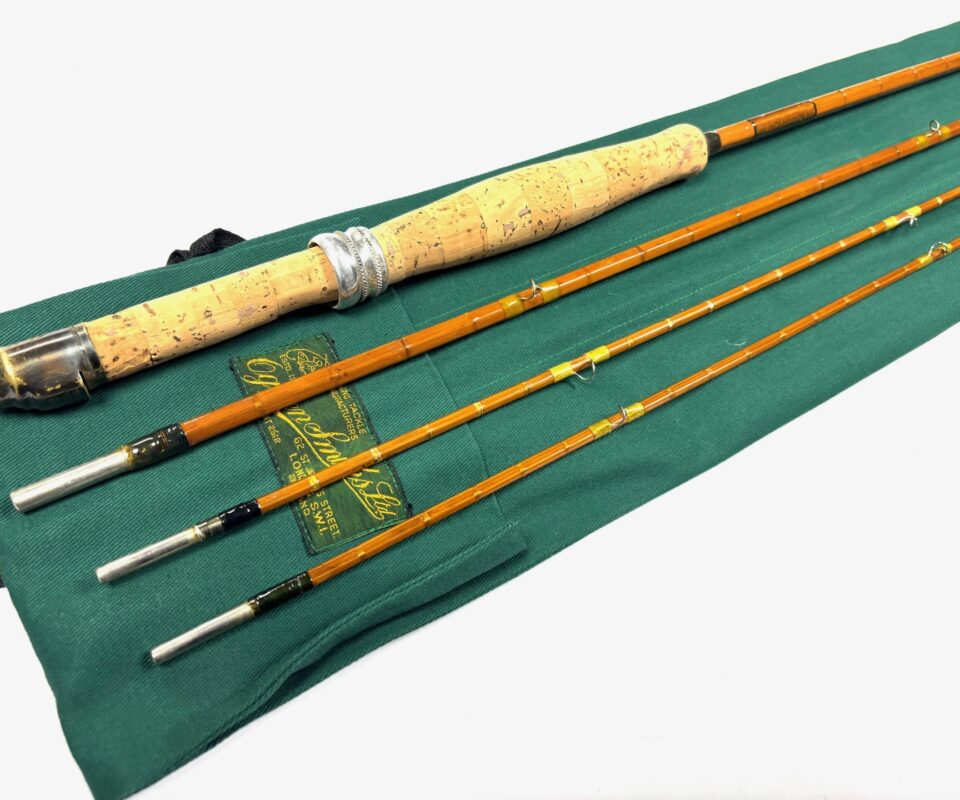 Ogden Smith St James Street London 9' Three Piece Plus Spare Tip Trout Fly Rod