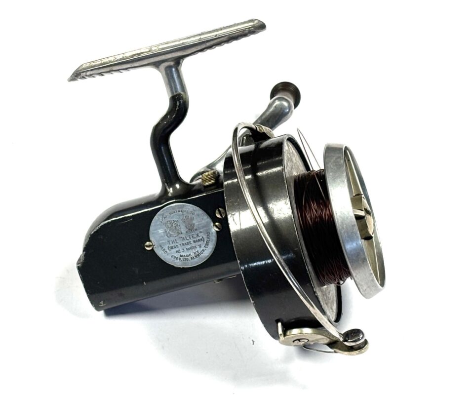 Hardy Altex No 3 MK V vintage spinning reel, on of ratchet LHW