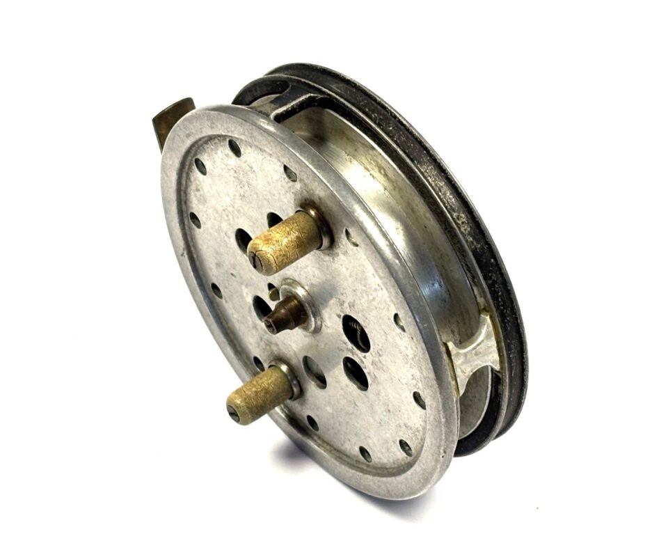 Alternative view of Allcock’s of Redditch Perfection 'Flick em' 4 1/8” alloy trotting reel