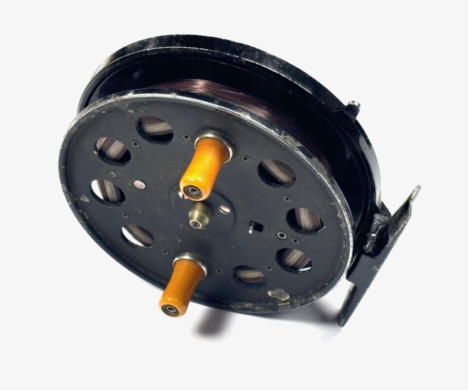 W R Speedia 4" vintage centrepin trotting reel