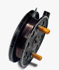 Alternative view of W R Speedia 4" vintage centrepin trotting reel