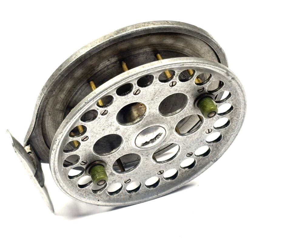 Allcock’s of Redditch Perfection 'Flick em' 4 1/8” alloy trotting reel