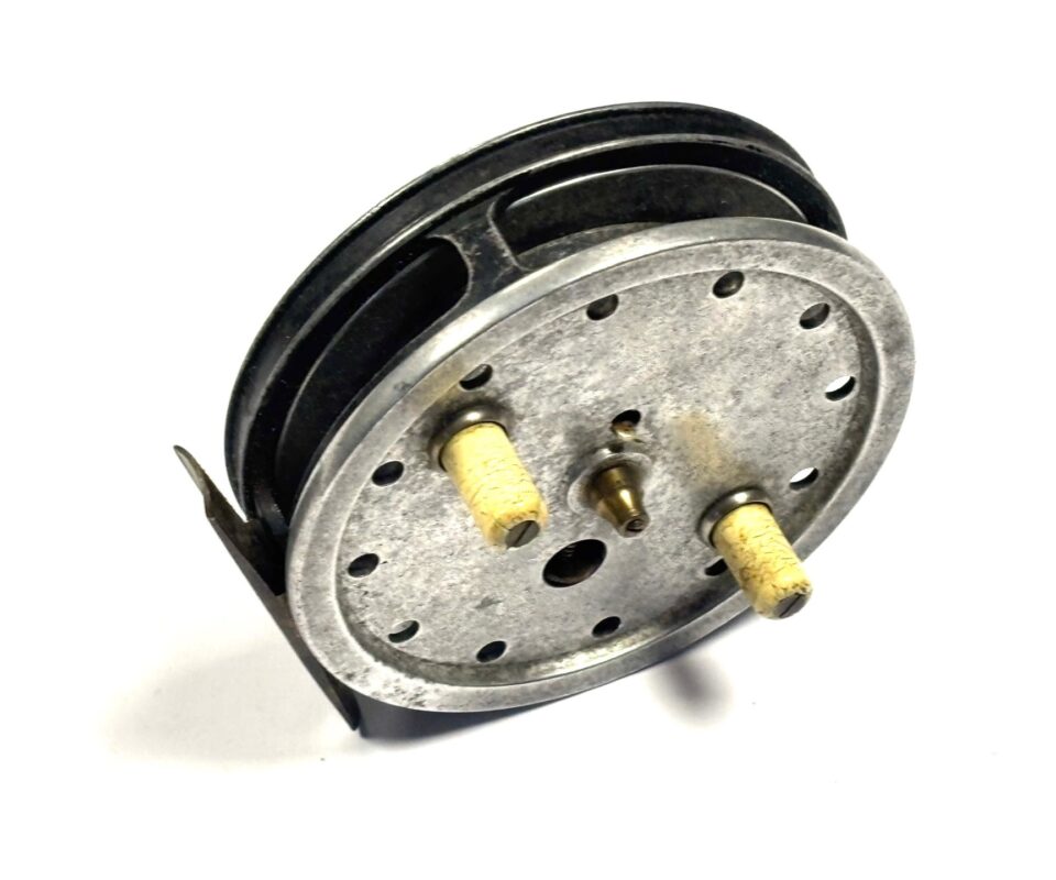 Allcock’s of Redditch Perfection 'Flick em' 4 1/8” alloy trotting reel