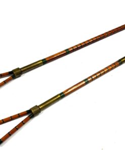 Alternative view of Dave Austin Pair Of Handmade Split Cane Rod Rests Superb