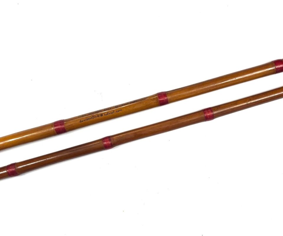 Traditional Built And Split Cane Landing Net, By Dave Austin