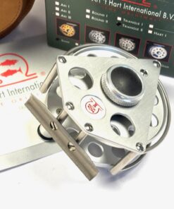 Alternative view of Ari T Hart 'Triangle II' LHW 2.75″ Fly Reel Silver Finish Made In Holland