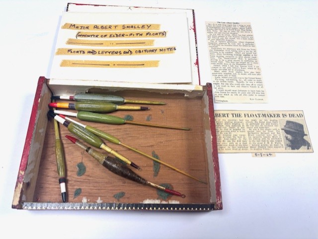Floats & Letters From Major A Smalley Referencing The Elder Pith Float Peter Wheat Collection