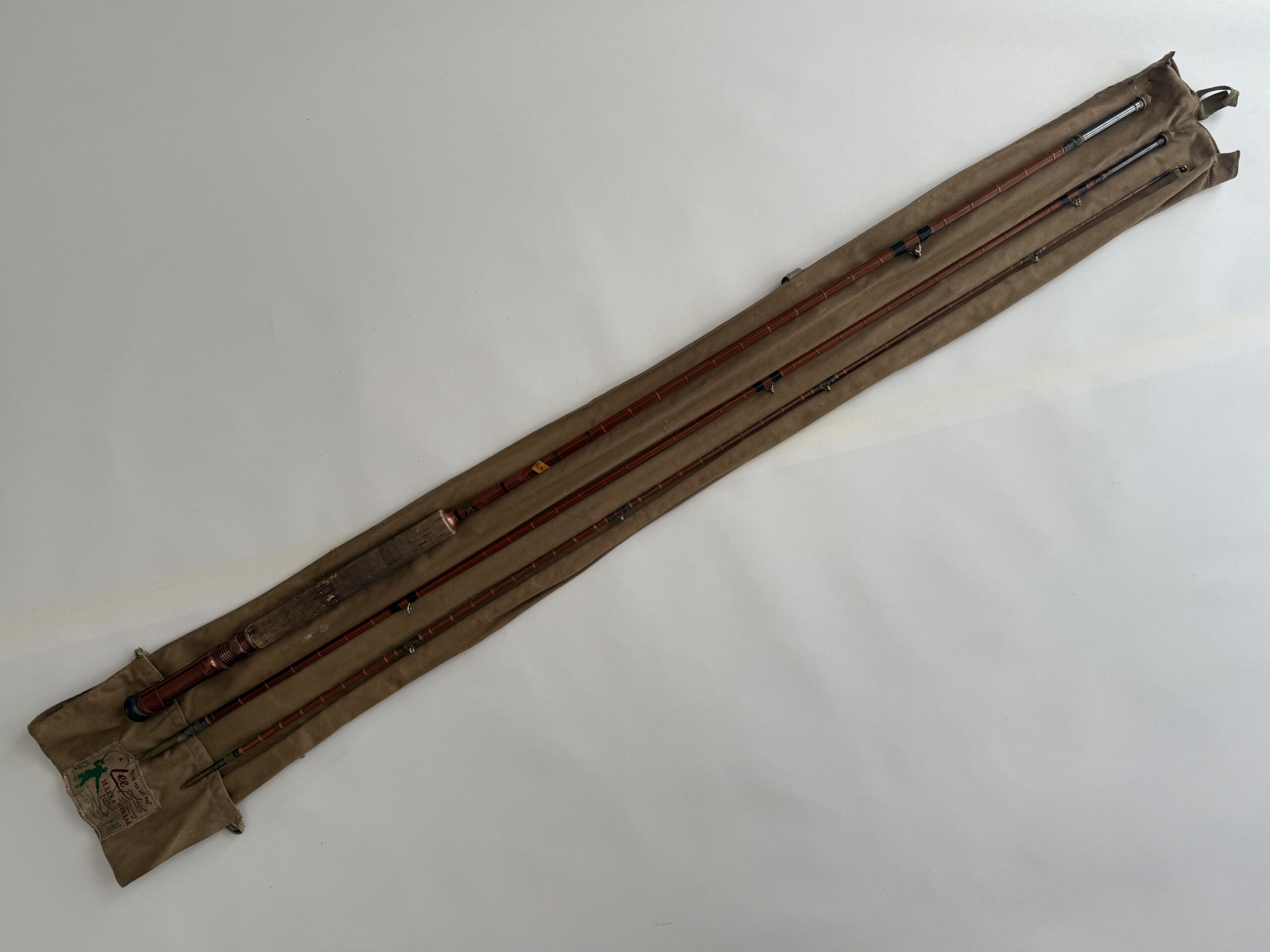 Lees of Redditch 12ft Black Devil Cane Trout Fly Rod