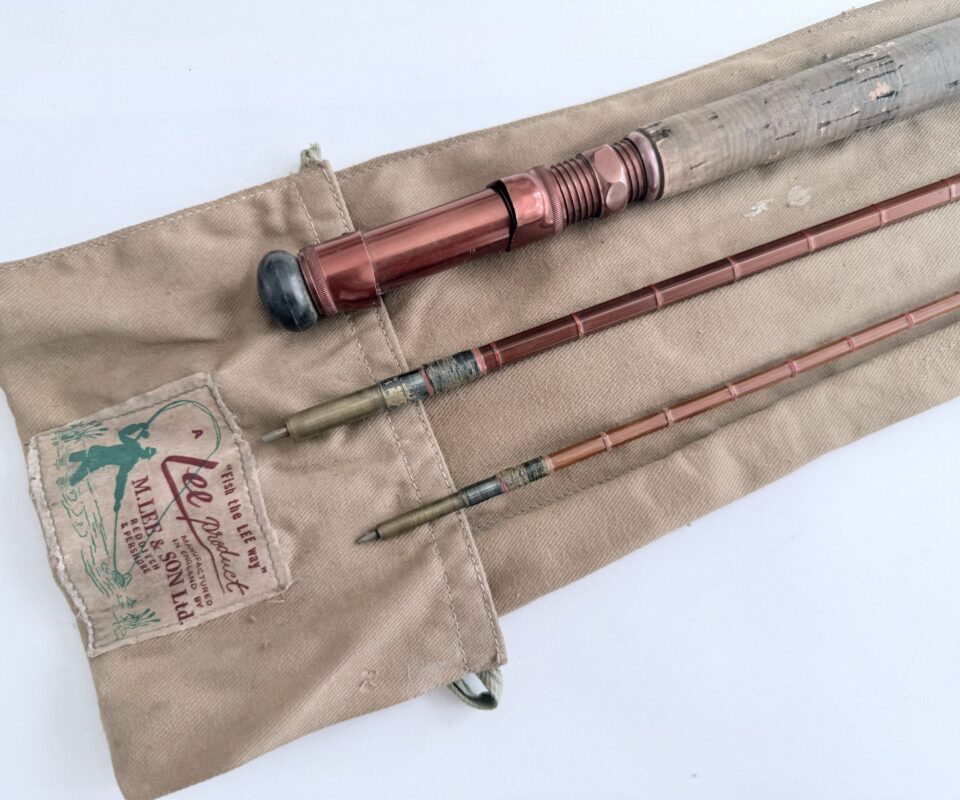 Lees of Redditch 12ft Black Devil Cane Trout Fly Rod