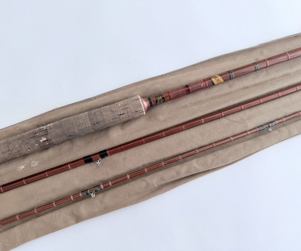 Lees of Redditch 12ft Black Devil Cane Trout Fly Rod