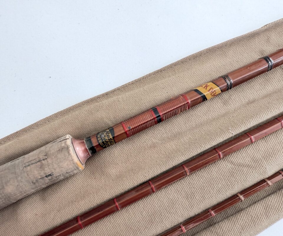 Lees of Redditch 12ft Black Devil Cane Trout Fly Rod
