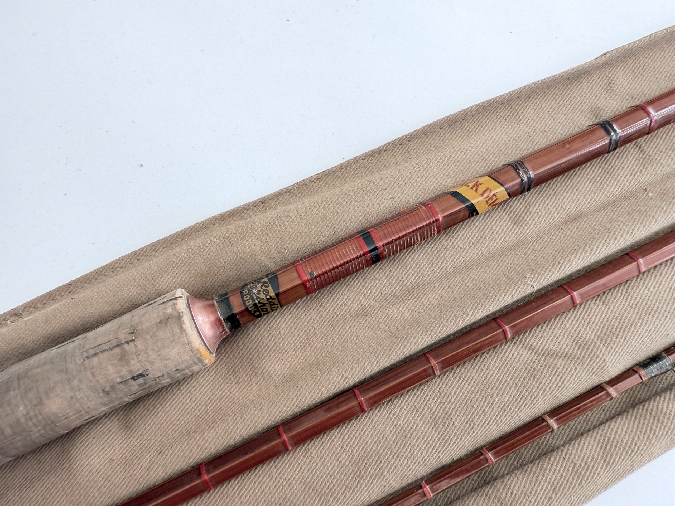 Lees of Redditch 12ft Black Devil Cane Trout Fly Rod