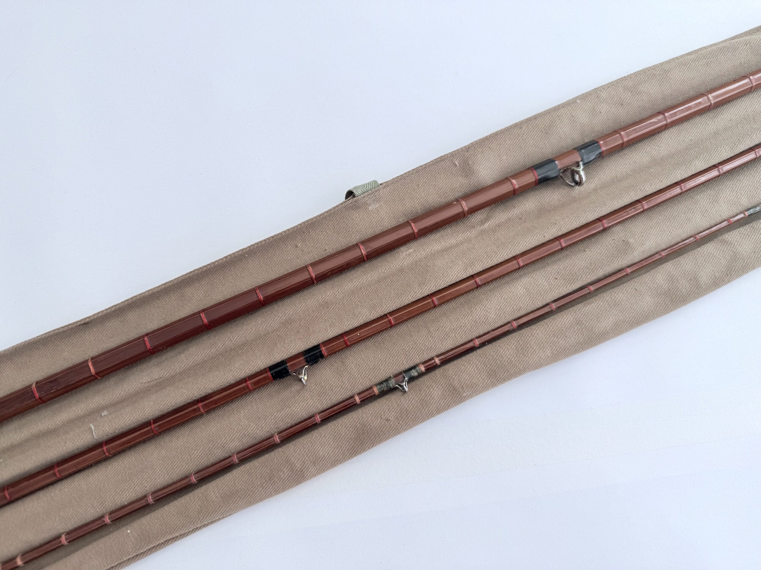 Lees of Redditch 12ft Black Devil Cane Trout Fly Rod
