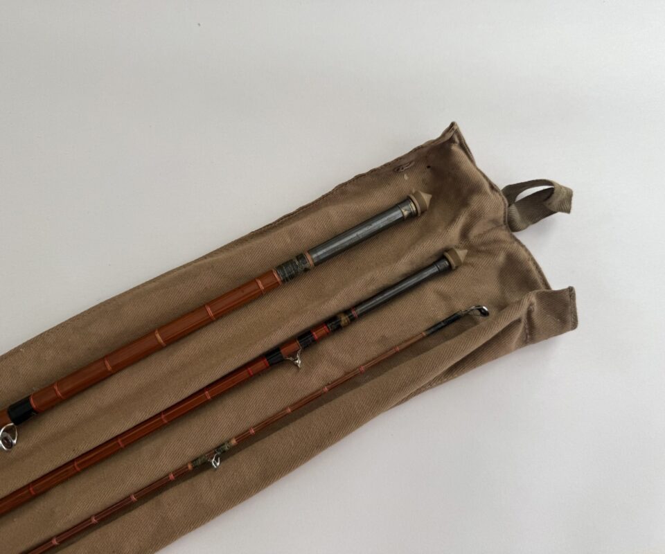 Lees of Redditch 12ft Black Devil Cane Trout Fly Rod