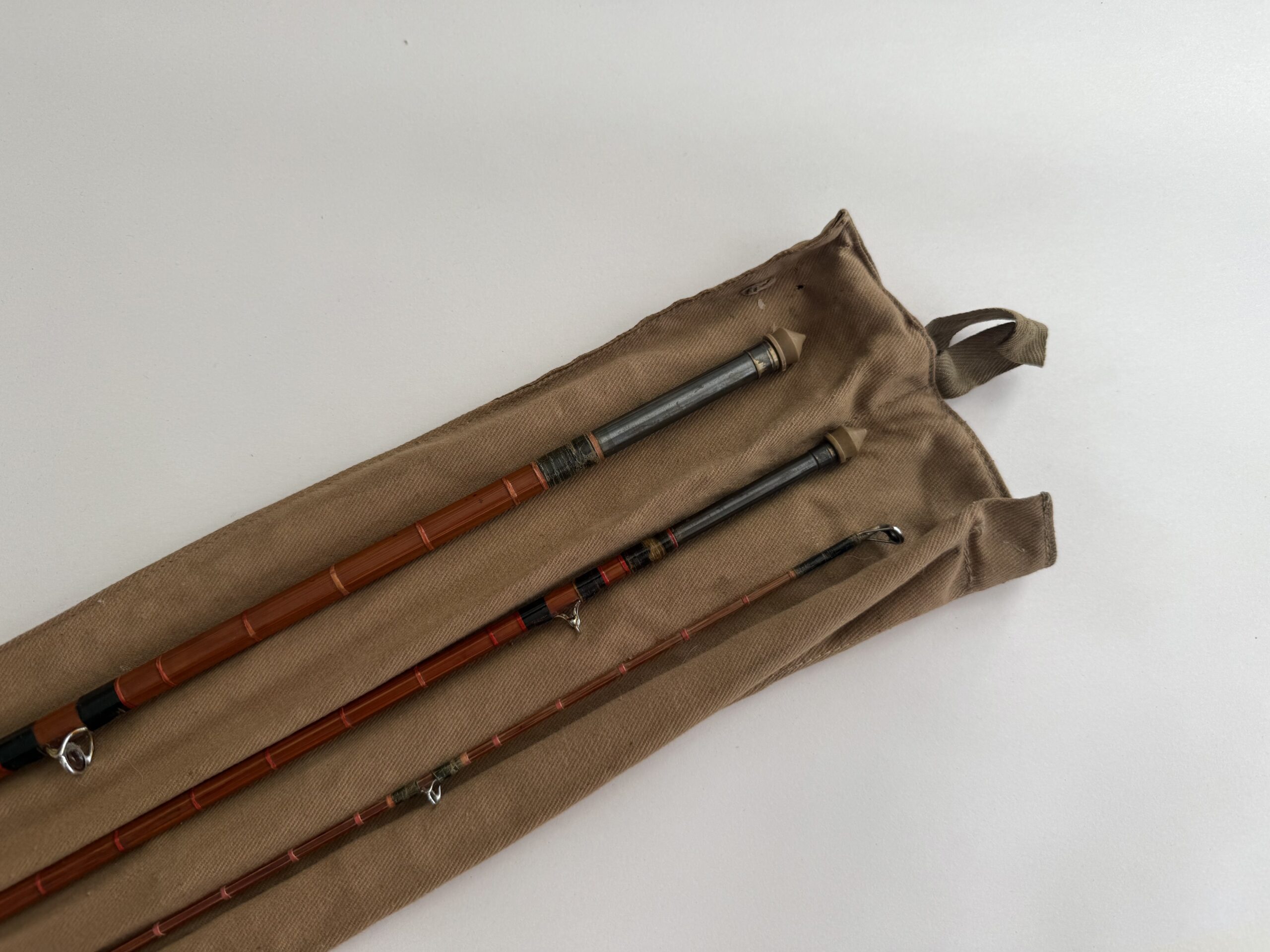 Lees of Redditch 12ft Black Devil Cane Trout Fly Rod