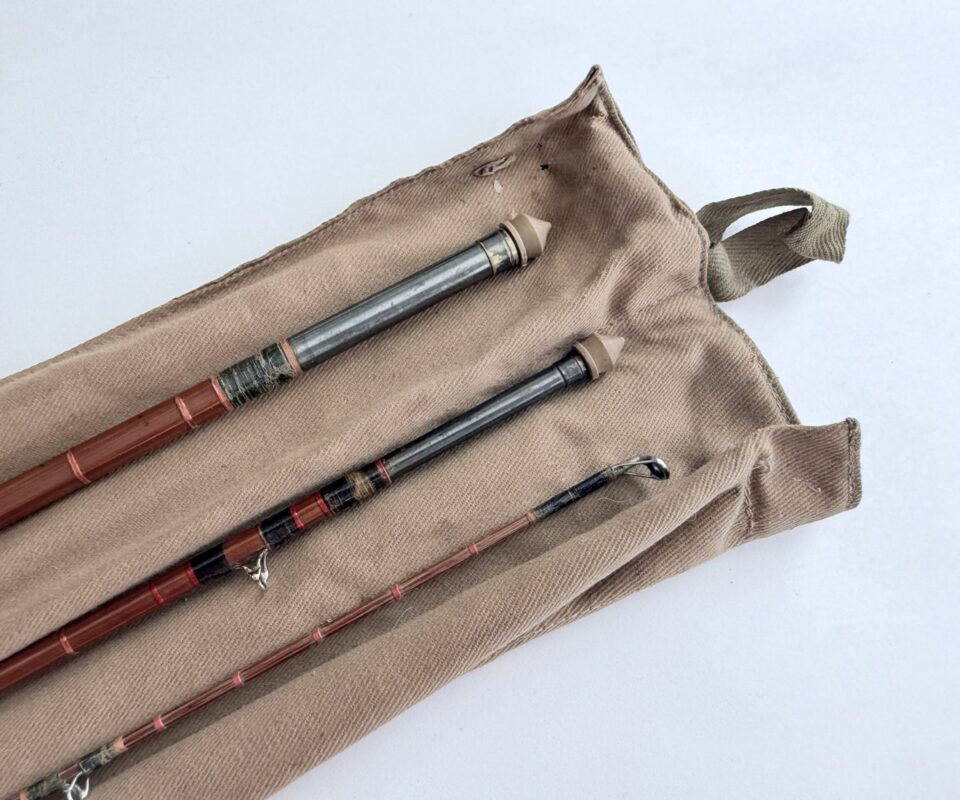 Lees of Redditch 12ft Black Devil Cane Trout Fly Rod