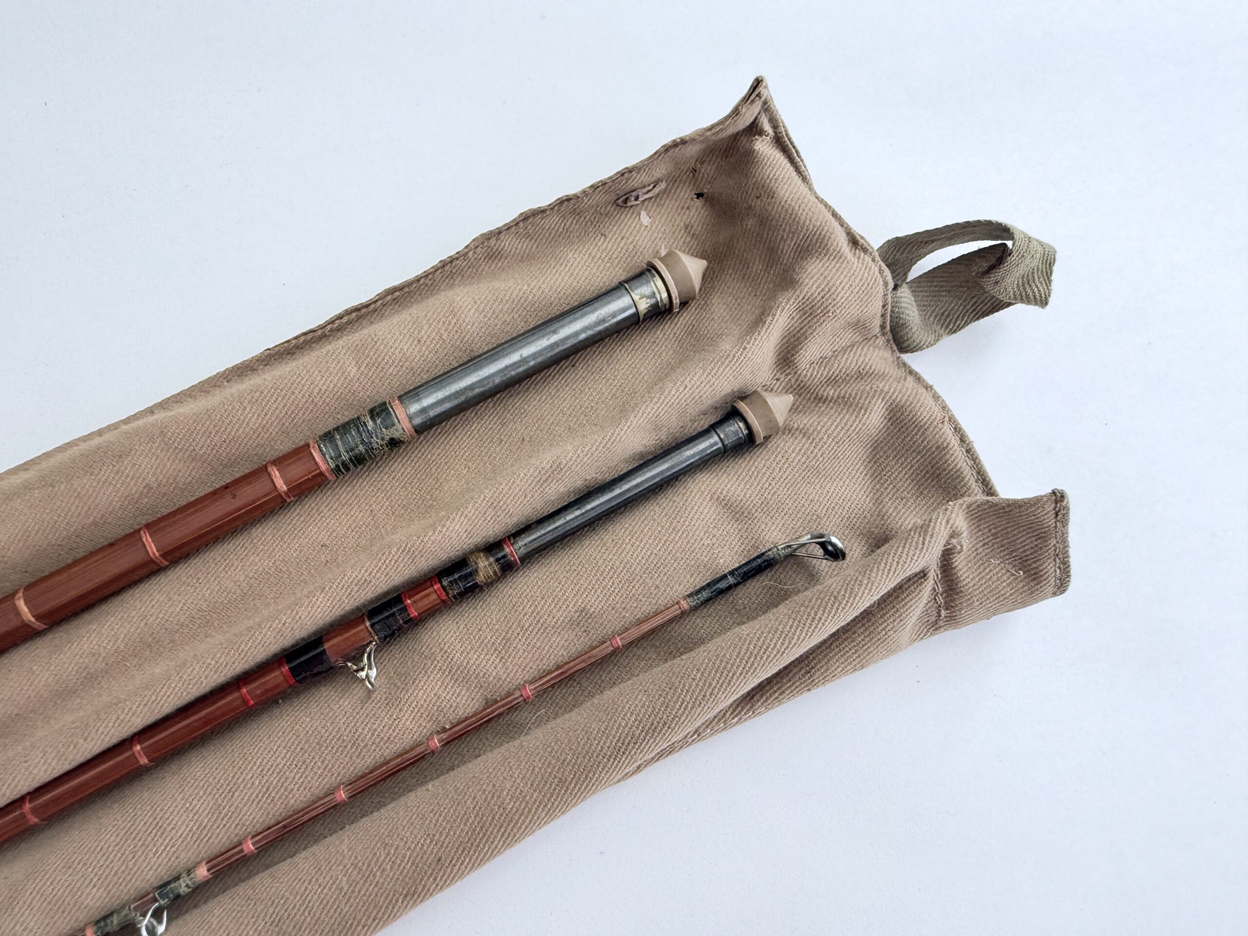 Lees of Redditch 12ft Black Devil Cane Trout Fly Rod
