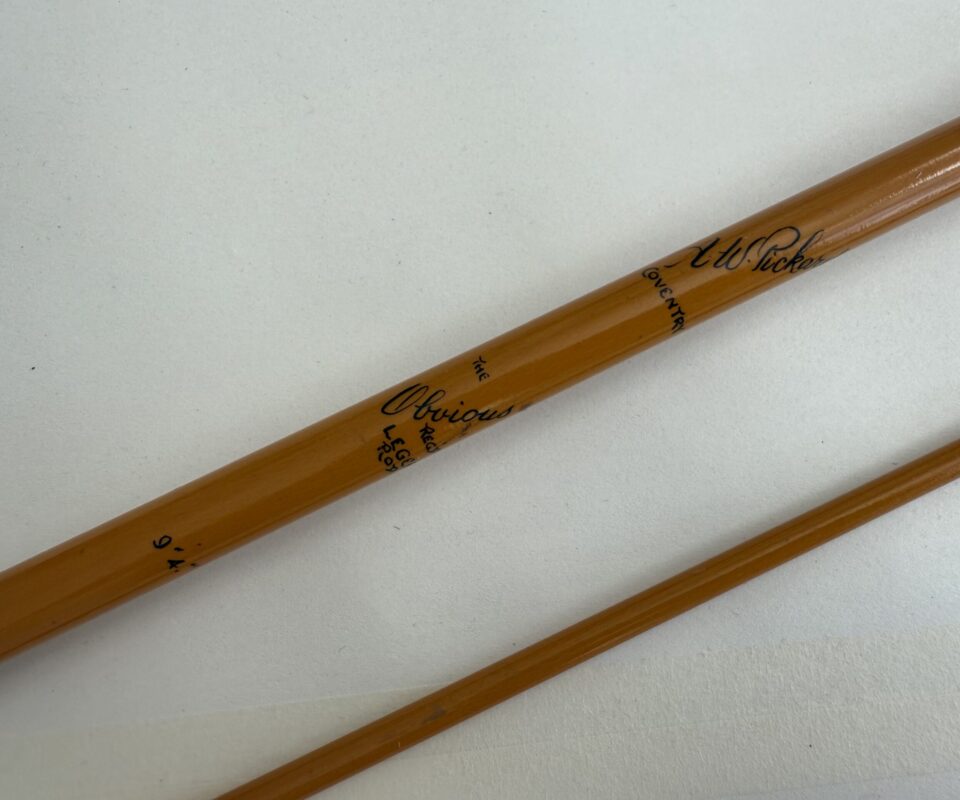 LW Pickford 9ft 4in Cane Swing Tip Rod