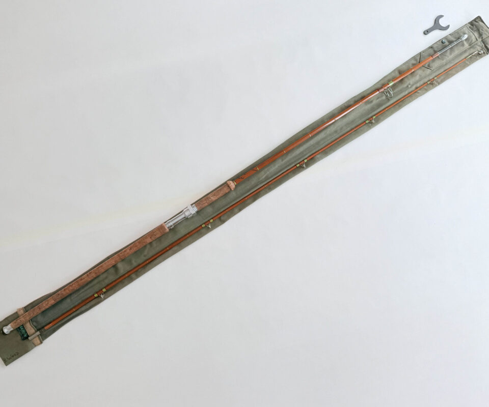 Hardy 9ft 6in LRH No.2 Cane Spinning Rod