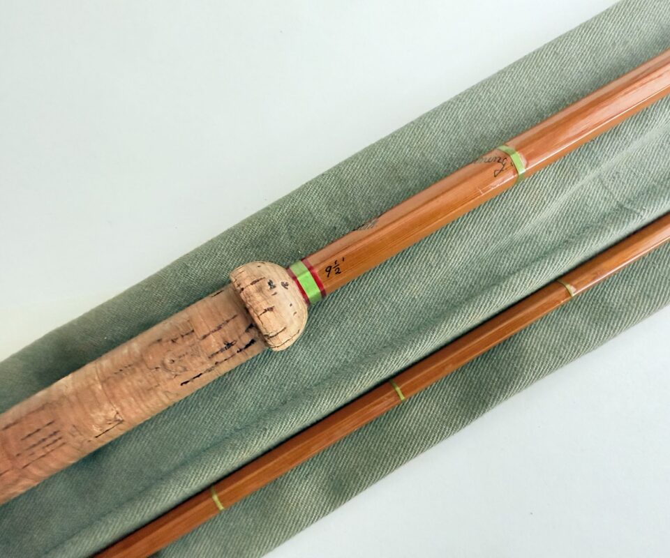 Hardy 9ft 6in LRH No.2 Cane Spinning Rod