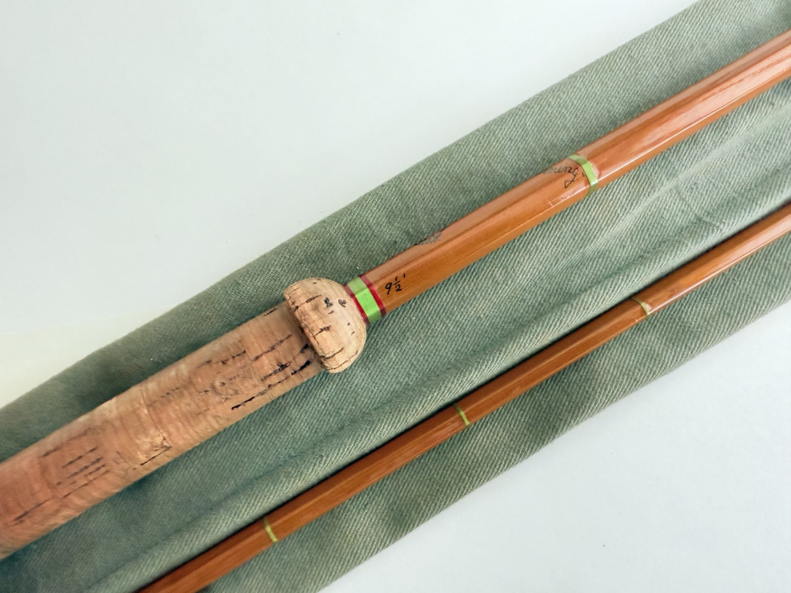 Hardy 9ft 6in LRH No.2 Cane Spinning Rod
