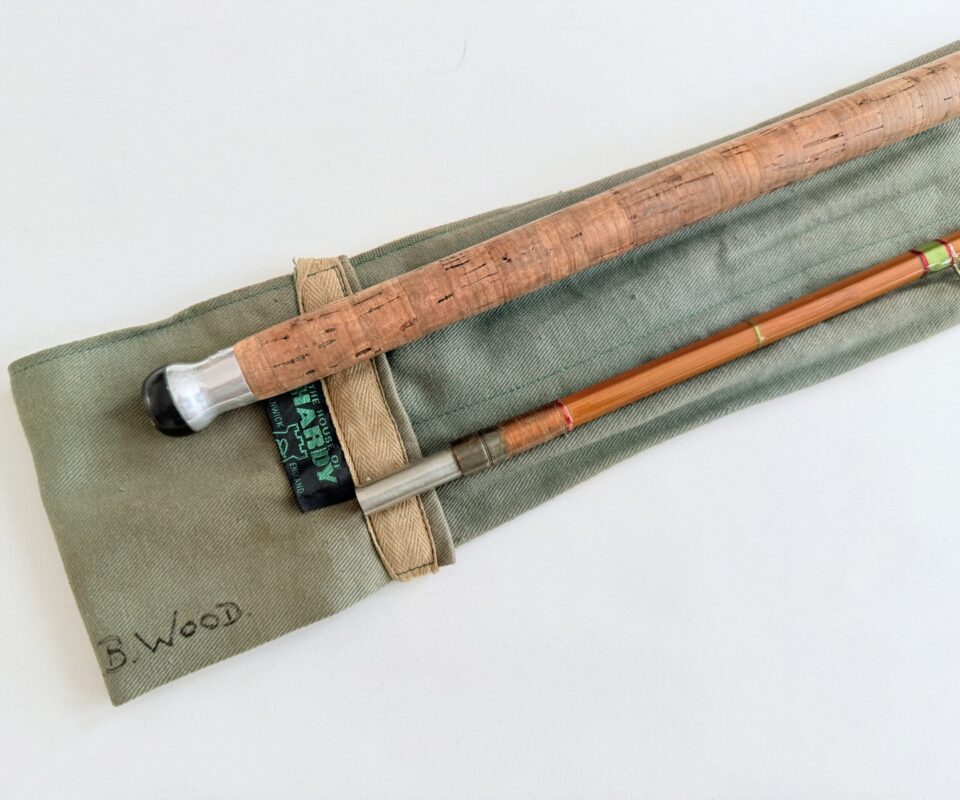 Hardy 9ft 6in LRH No.2 Cane Spinning Rod