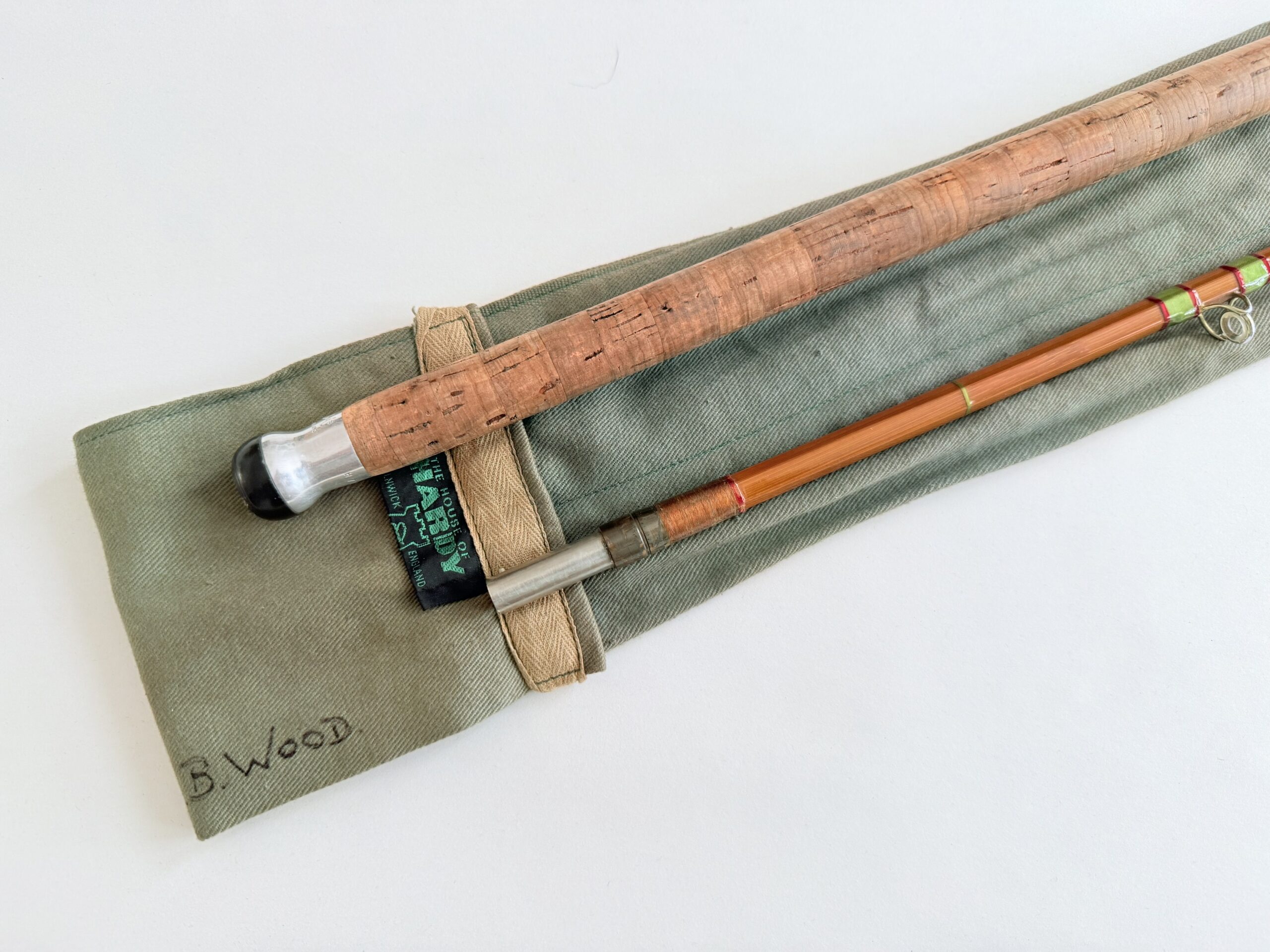 Hardy 9ft 6in LRH No.2 Cane Spinning Rod