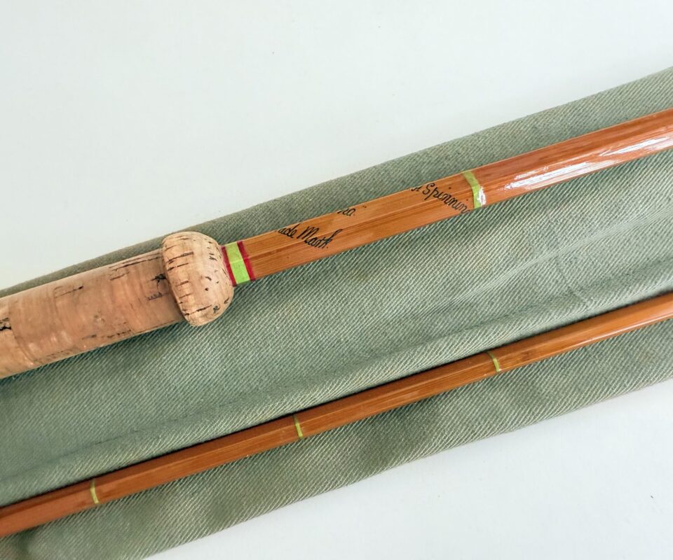 Hardy 9ft 6in LRH No.2 Cane Spinning Rod