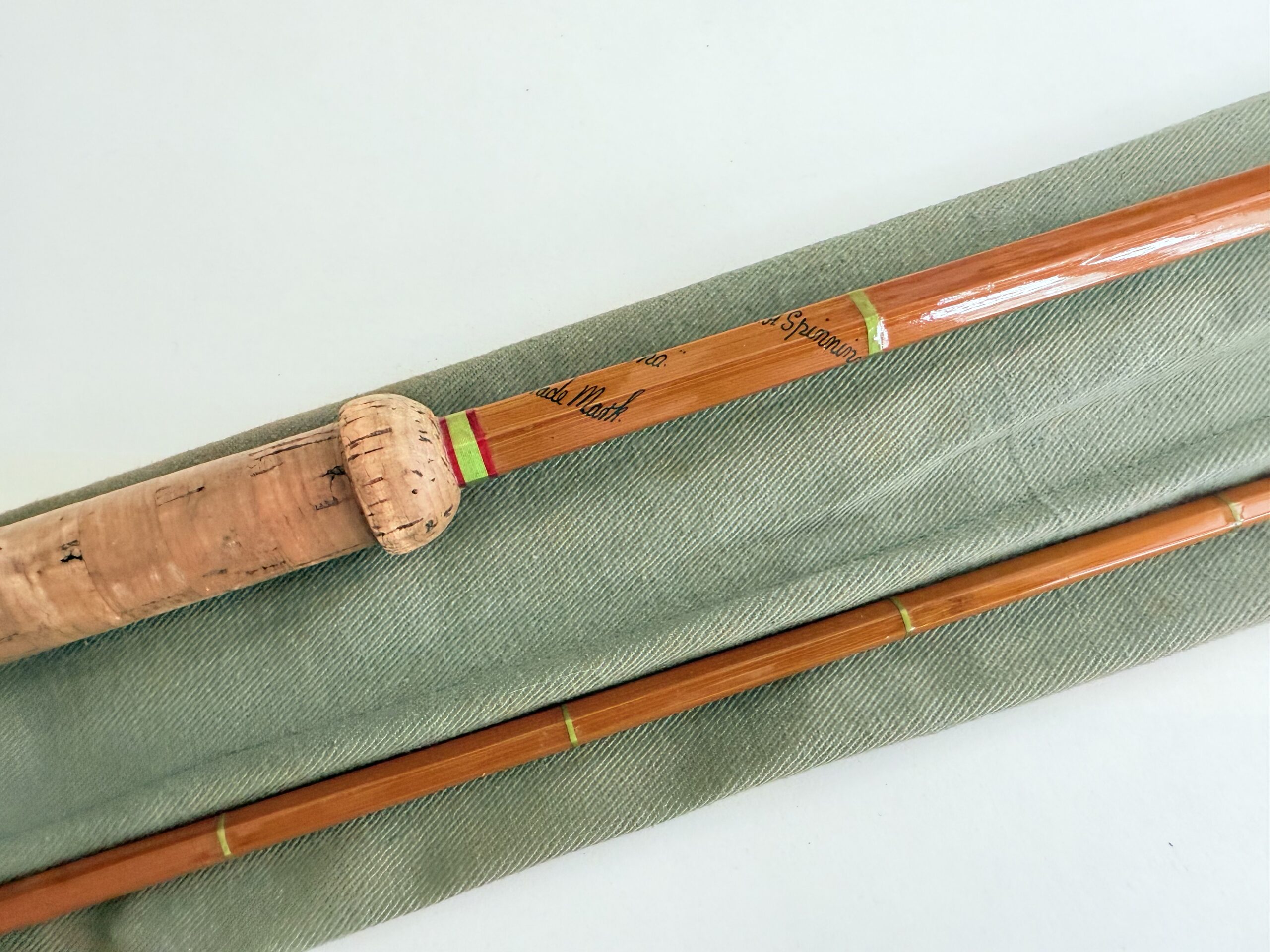 Hardy 9ft 6in LRH No.2 Cane Spinning Rod
