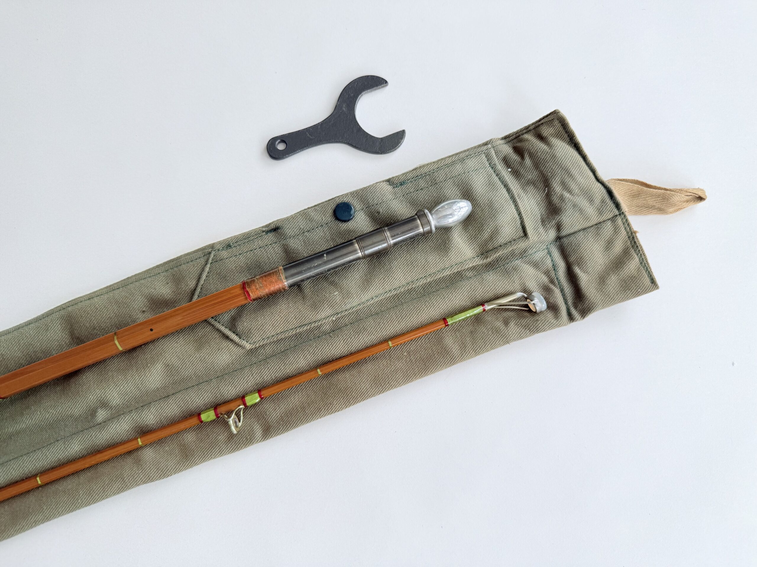 Hardy 9ft 6in LRH No.2 Cane Spinning Rod