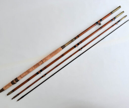 13ft Thames Style Whole Cane Roach Rod with Greenheart Tip