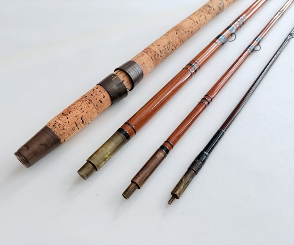 13ft Thames Style Whole Cane Roach Rod with Greenheart Tip