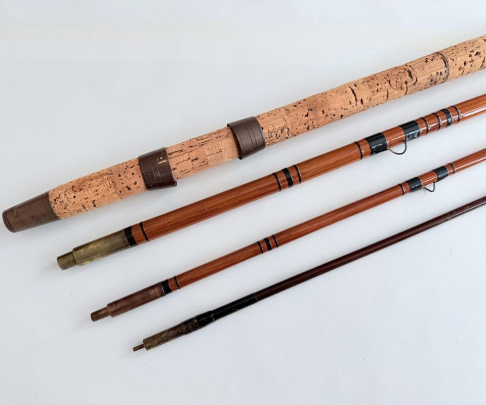 13ft Thames Style Whole Cane Roach Rod with Greenheart Tip