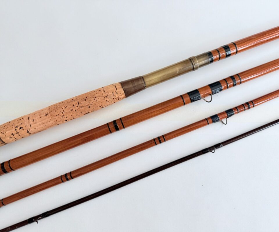 13ft Thames Style Whole Cane Roach Rod with Greenheart Tip