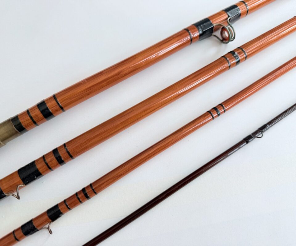 13ft Thames Style Whole Cane Roach Rod with Greenheart Tip