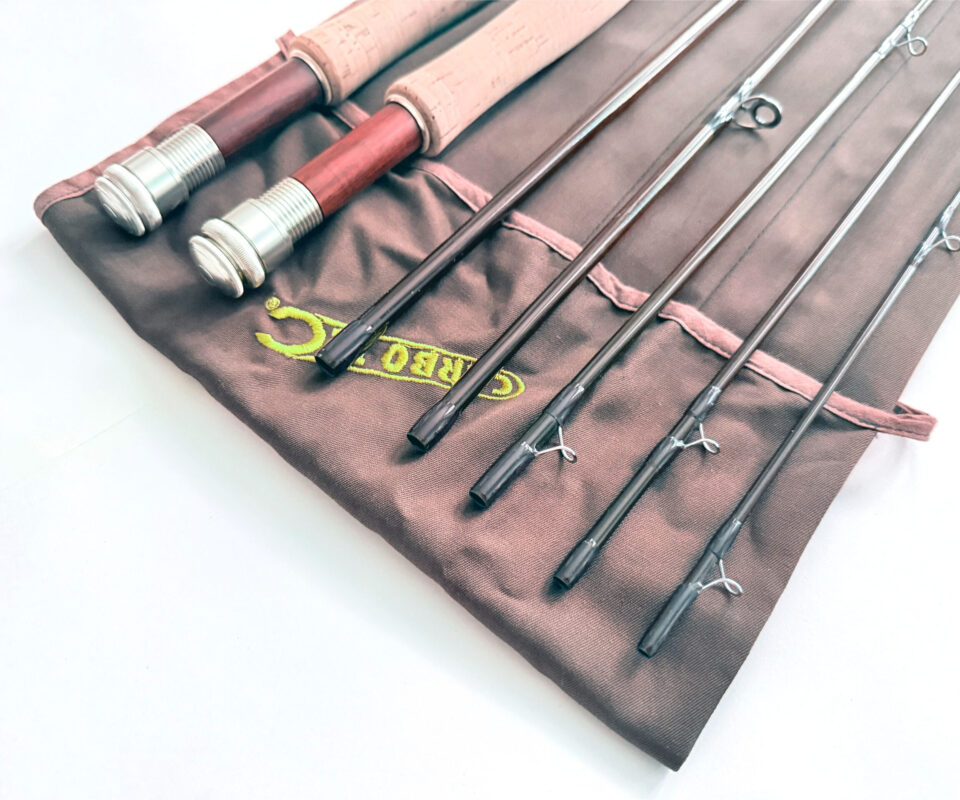 Alternative view of Carbo Tech Rambler 7’6" or 9’ (two-handle system) Trout fly fishing rod