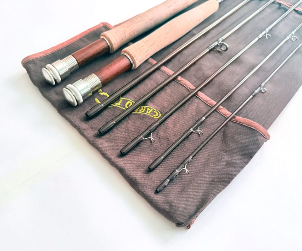 Alternative view of Carbo Tech Rambler 7’6" and 9’ (two handle system) Trout fly fishing rod