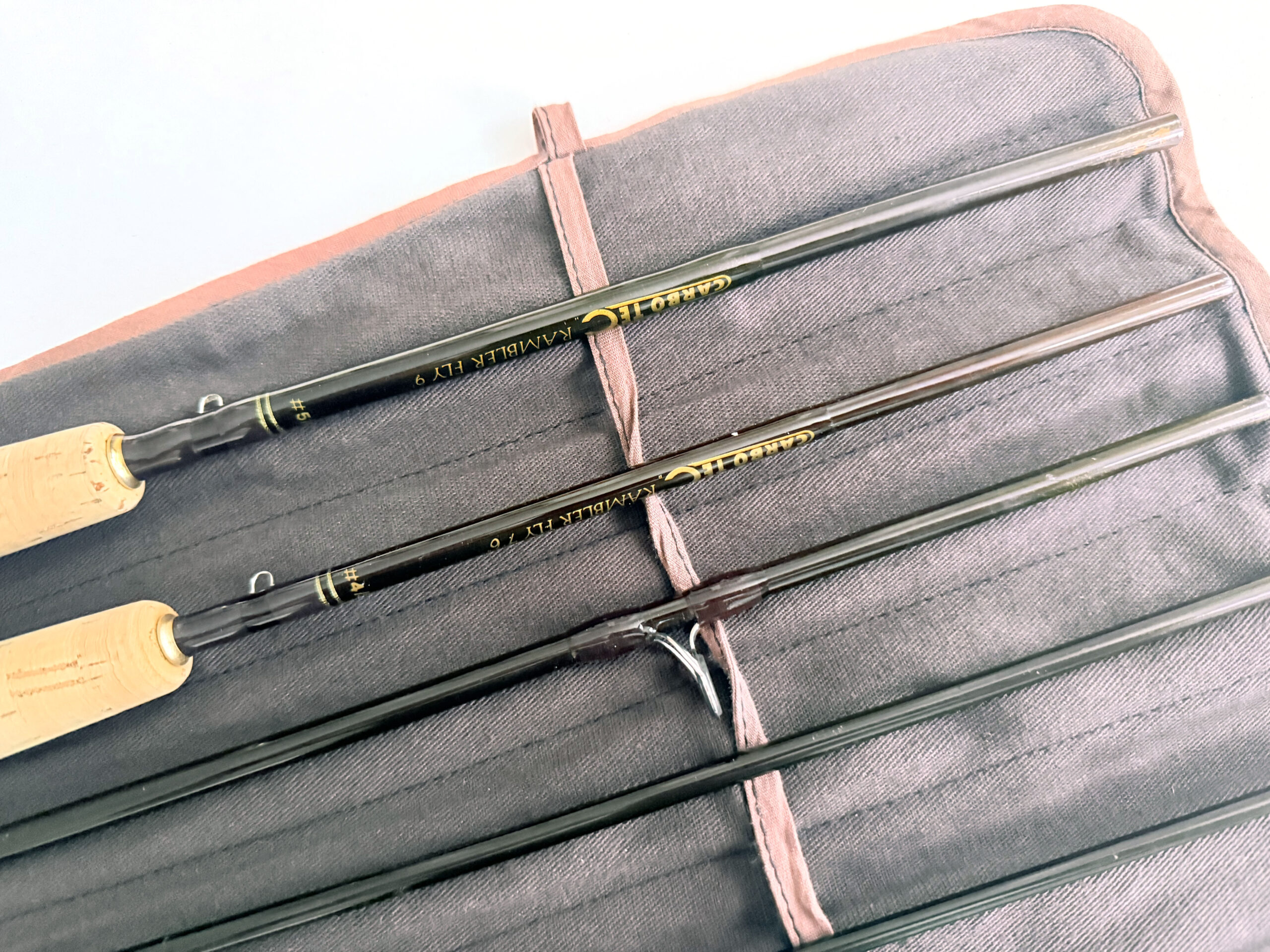 Carbo Tech Rambler 7’6" and 9’ (two handle system) Trout fly fishing rod - Image 7