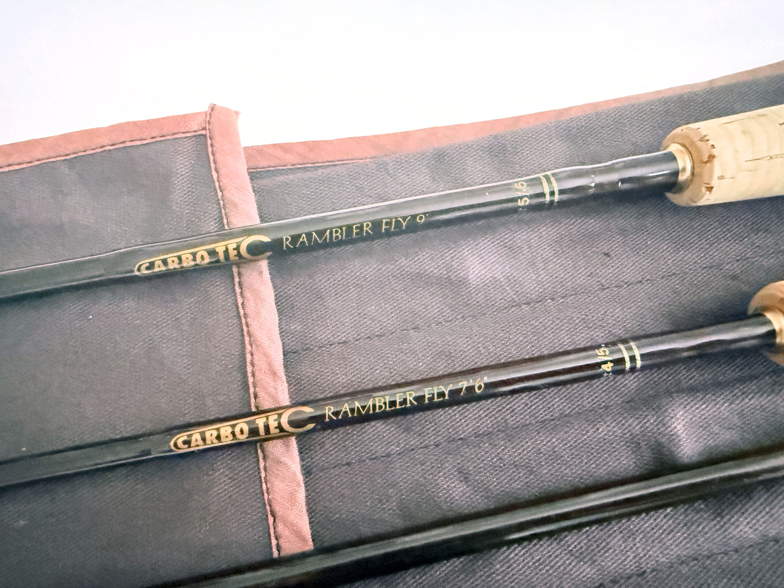 Carbo Tech Rambler 7’6" and 9’ (two handle system) Trout fly fishing rod - Image 8