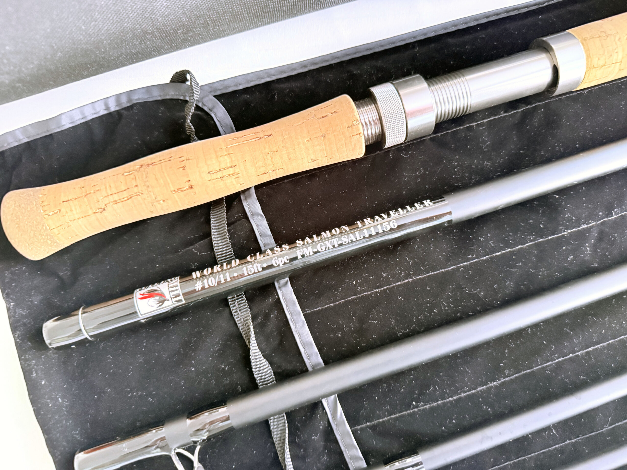 Fulling Mill World Class Salmon Traveller 15 feet 6pc Salmon fly fishing rod - Image 11