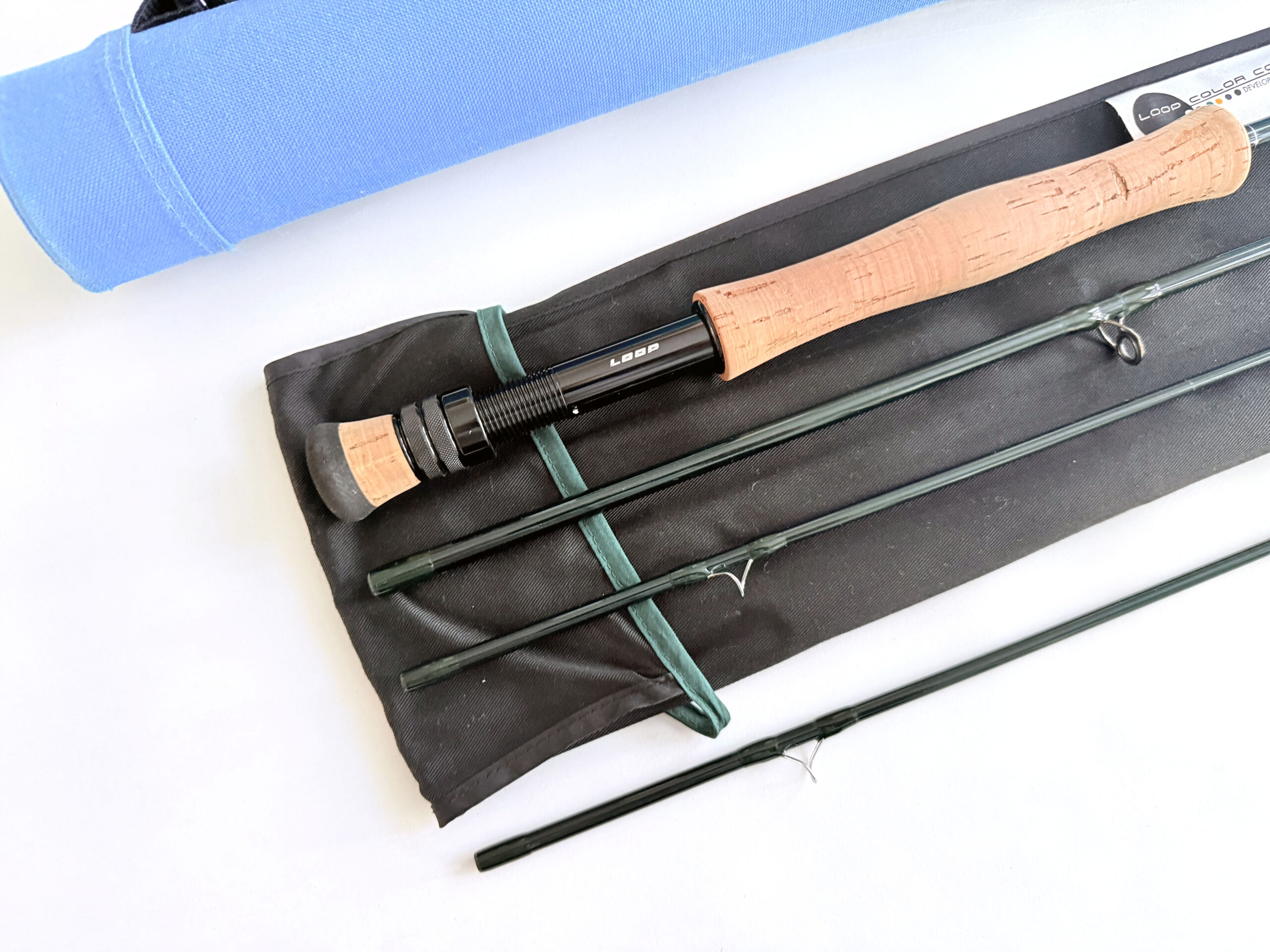Loop Green Line Series 9’9" Saltwater or trout fly fishing rod - Image 3