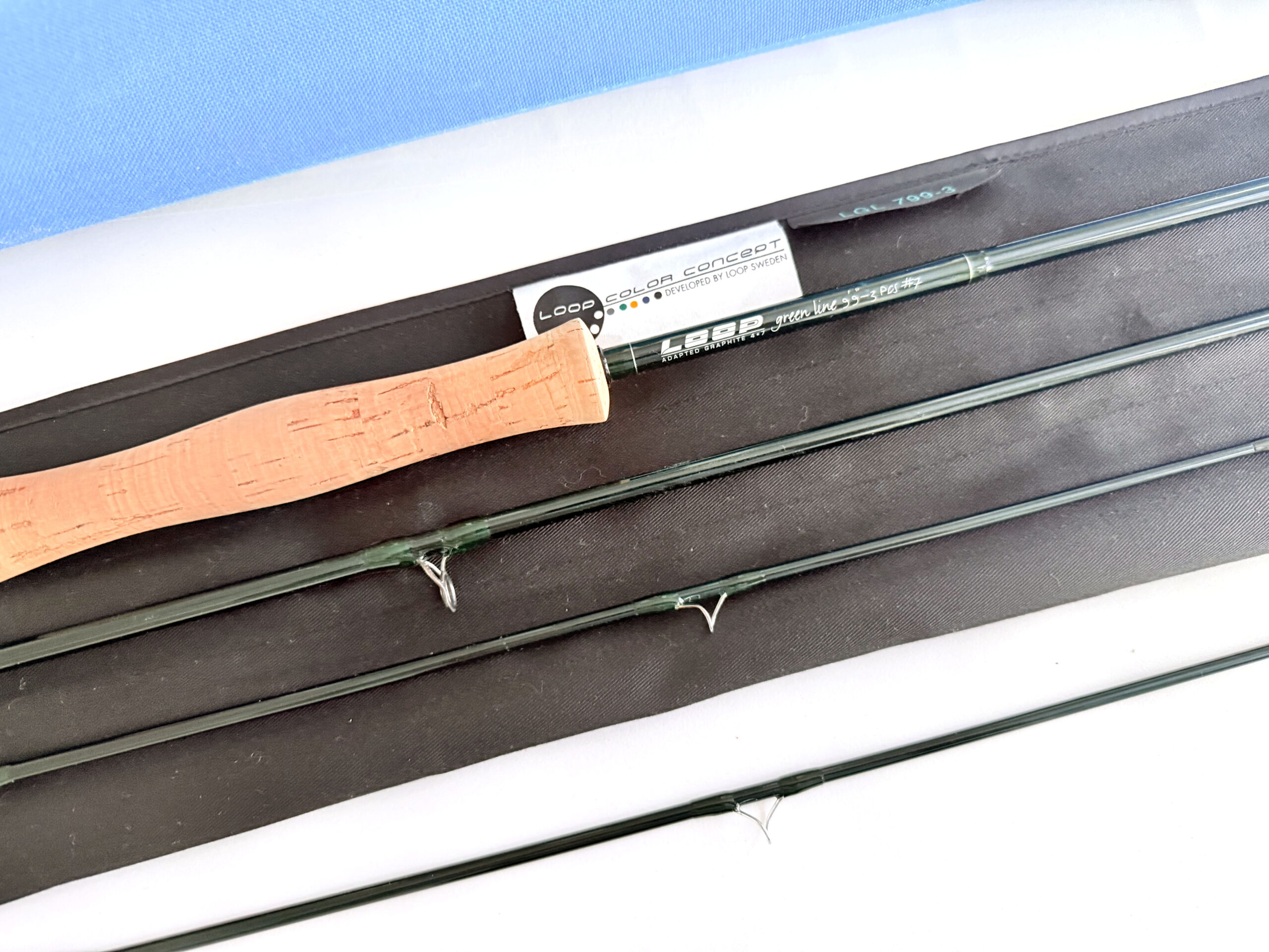 Loop Green Line Series 9’9" Saltwater or trout fly fishing rod - Image 4