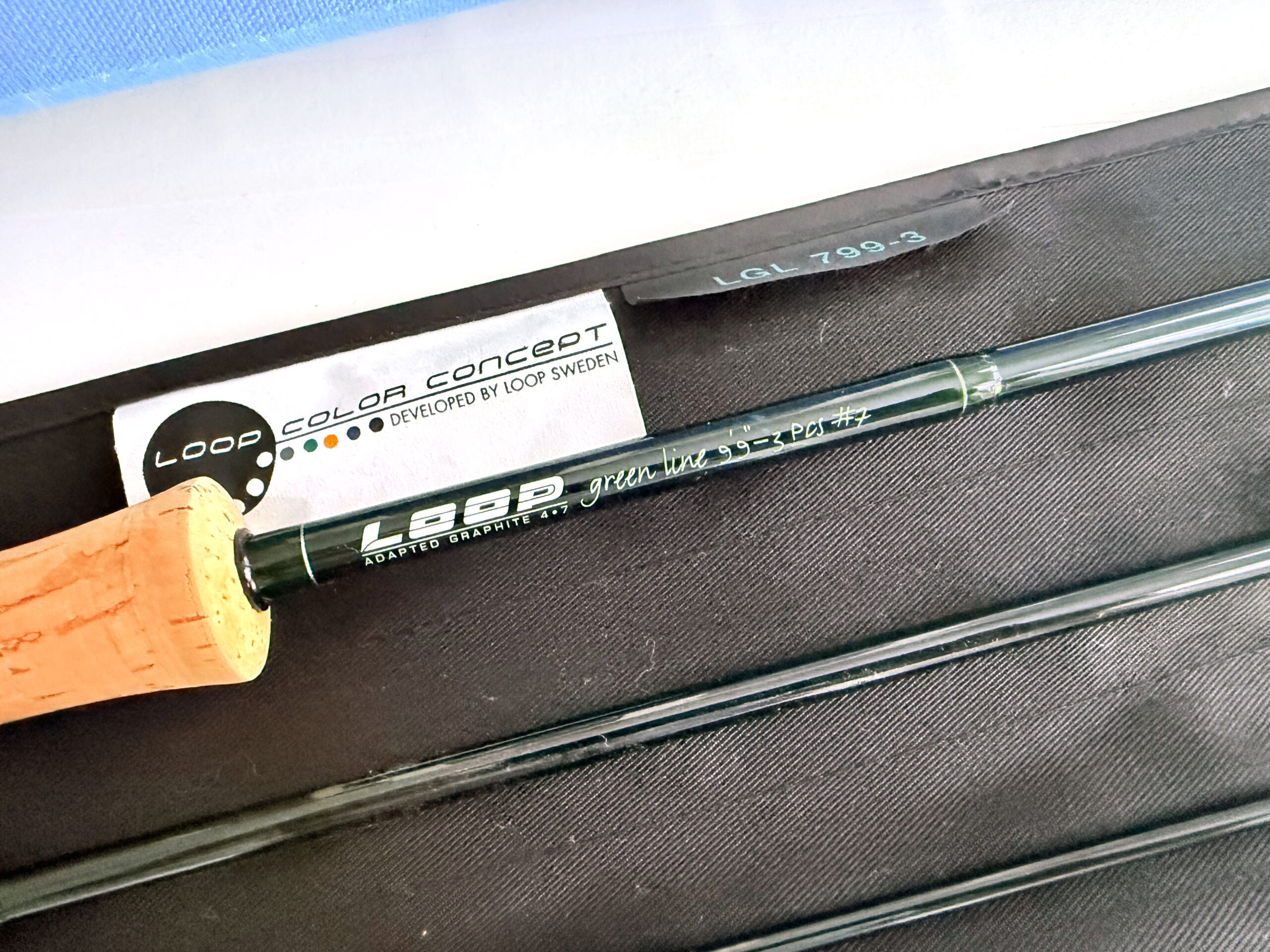 Loop Green Line Series 9’9" Saltwater or trout fly fishing rod - Image 5